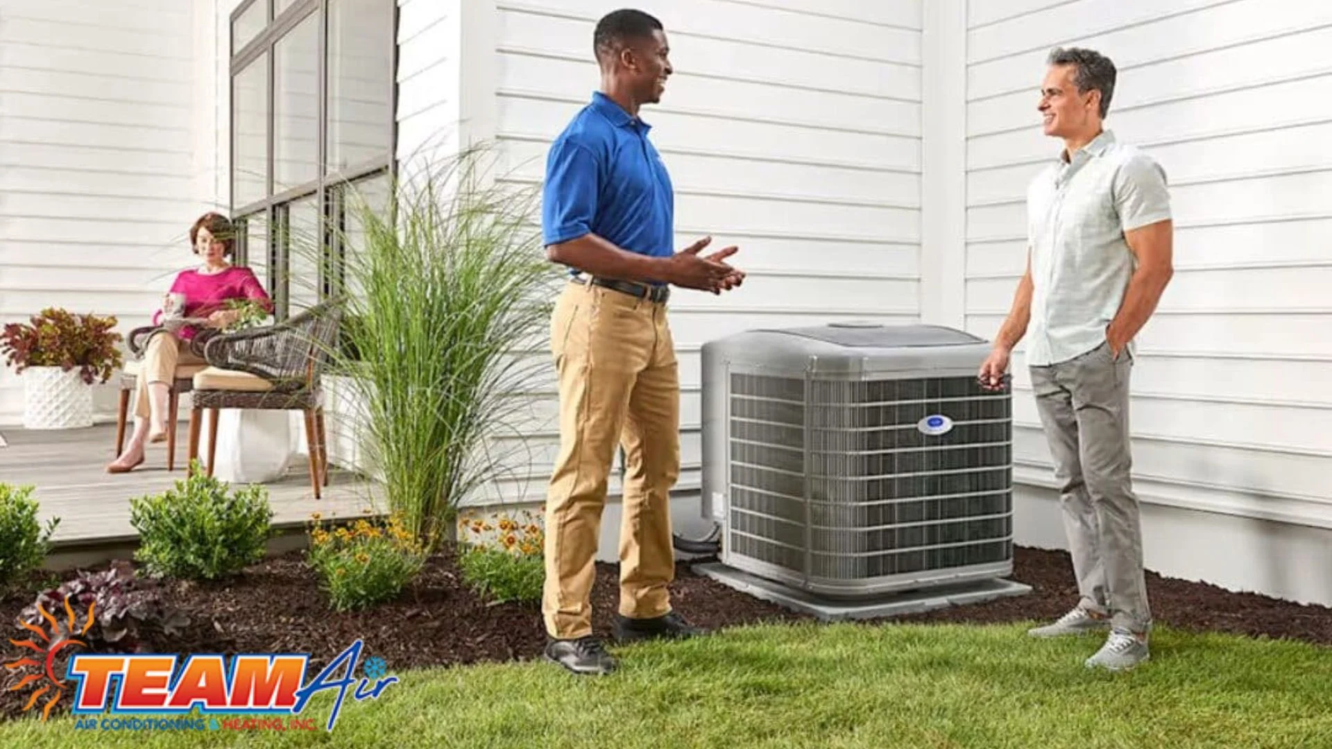 central air conditioning AC installation