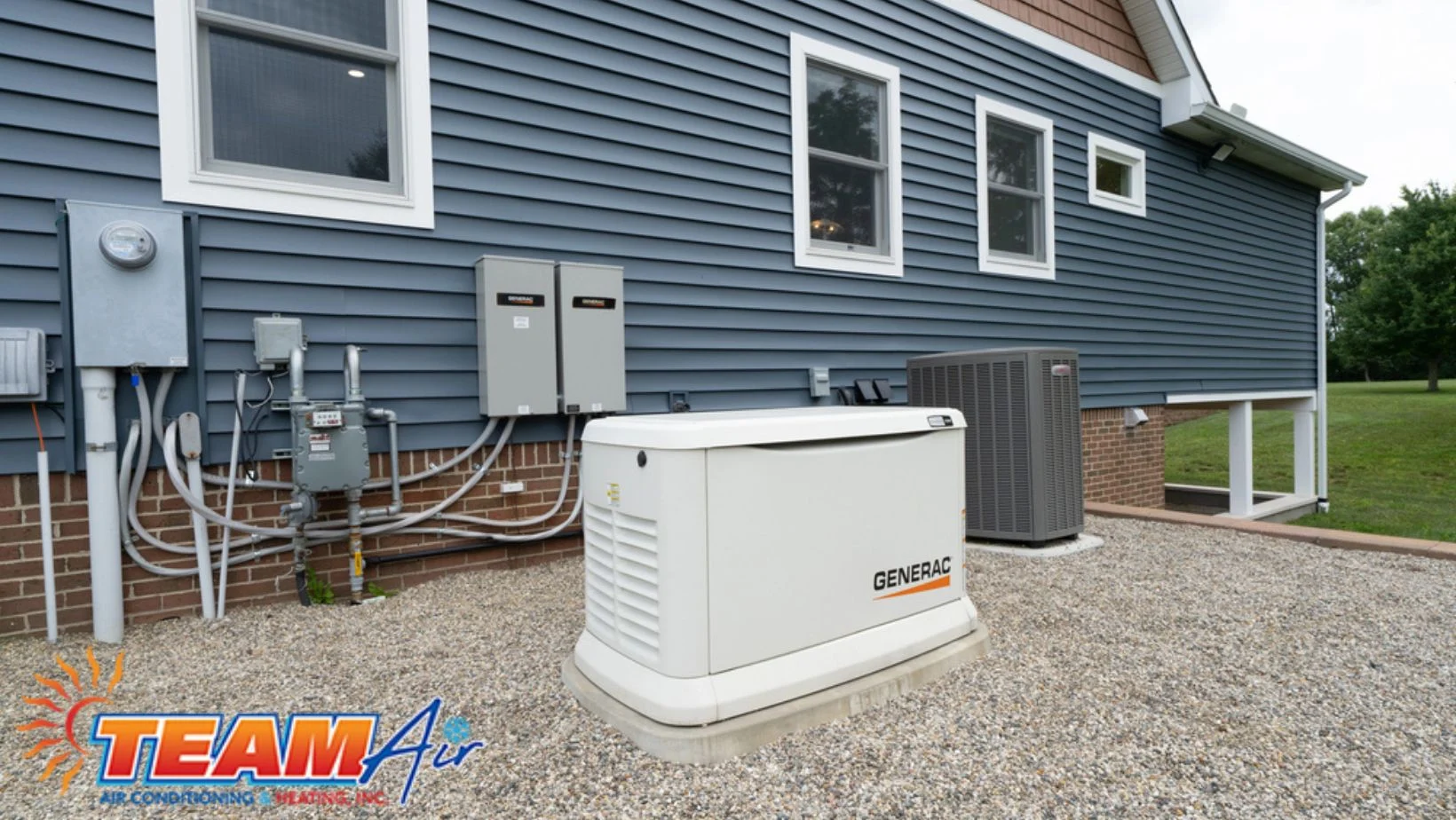 Choosing Team Air Conditioning & Heating, Inc. for your standby generator installation means more than backup power