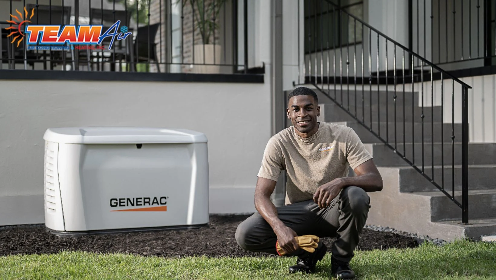Installation of a Generac Generator in FL – New 28kW Backup generator by Generac installed for Central Florida homeowners with fast response times and reliable standby power