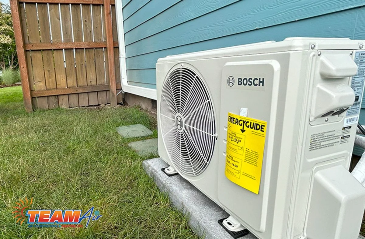 Durastar heat pumps connected to existing ductwork for efficient whole-home comfort in Central Florida